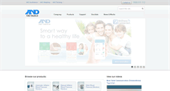 Desktop Screenshot of andmedical.com.au